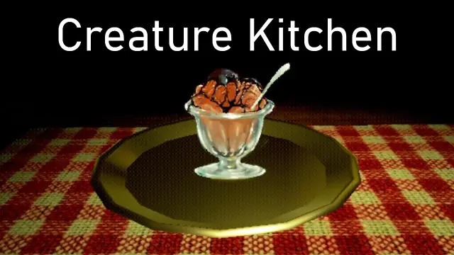 Creature Kitchen Frog Meals: Feed Hopper & Open Freezer